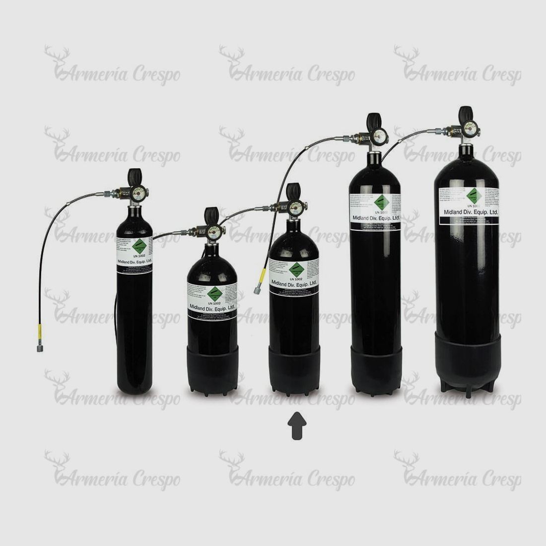 Kit complet PCP 5 litres 300 bars, image 2 sur 4