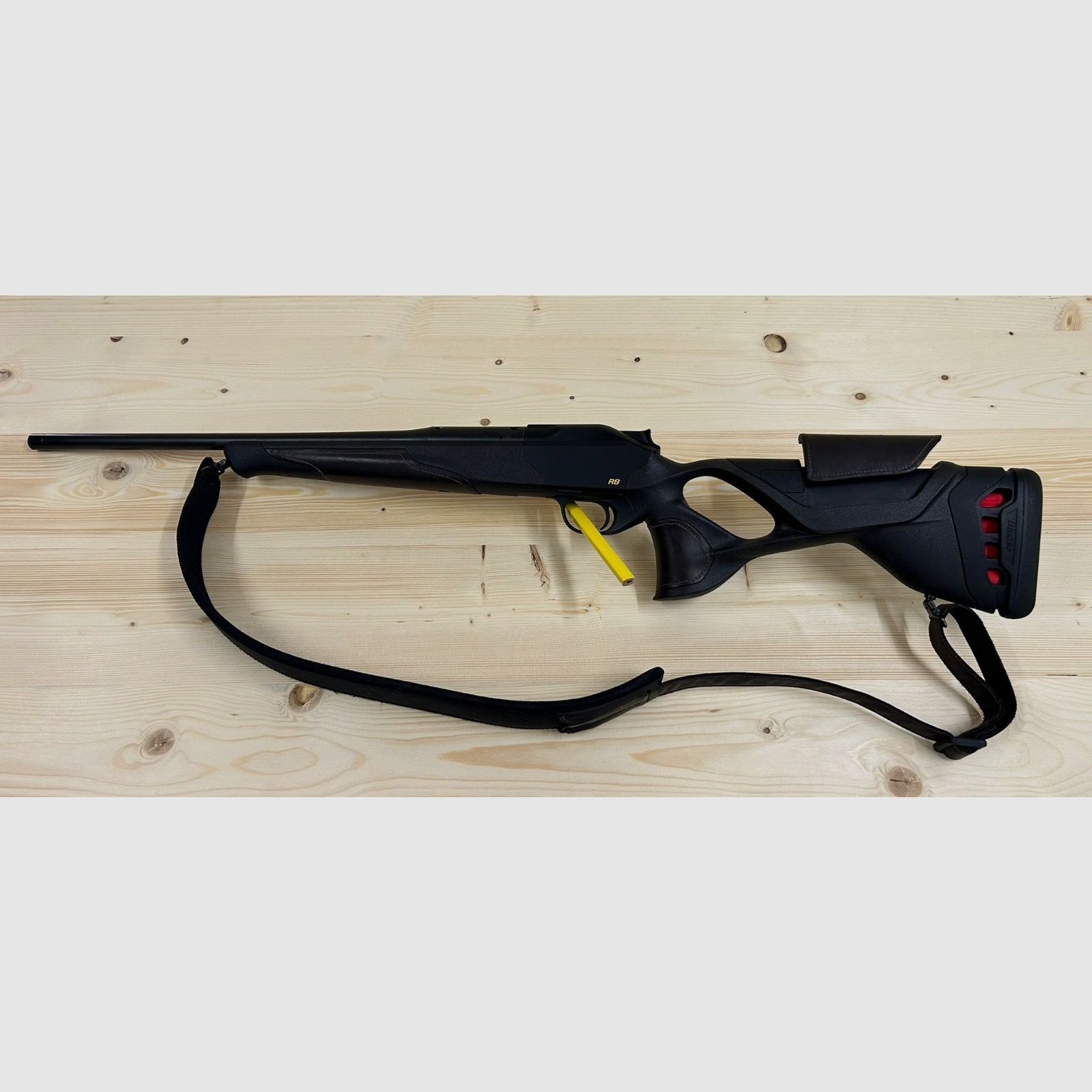 Blaser R8 Leather .3006 spring.