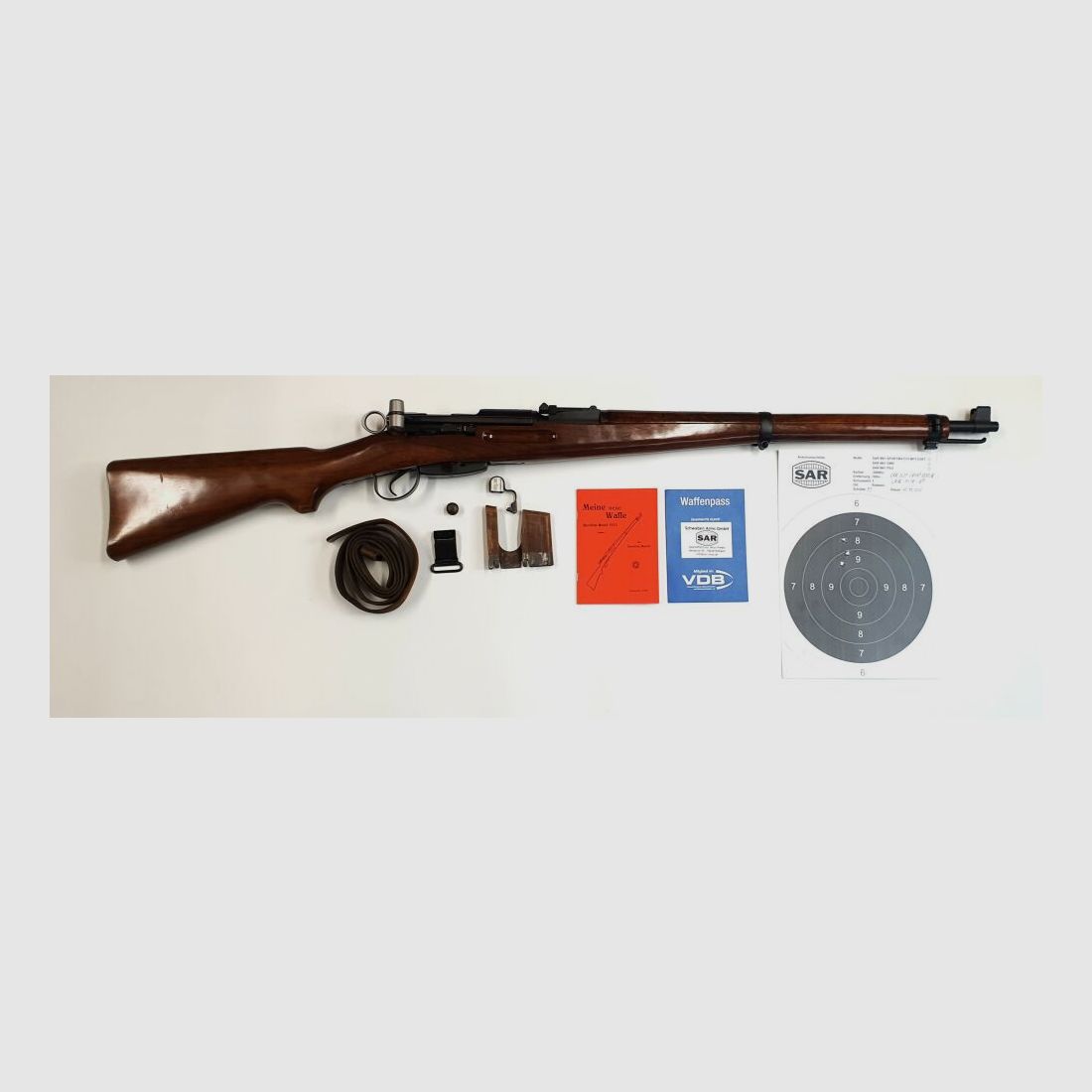 Schwaben Arms GmbH - Neue Herstellung - Repetierbüchse SAR K31 SPORTMATCH im Kaliber 308win. ähnlich Schweizer K31