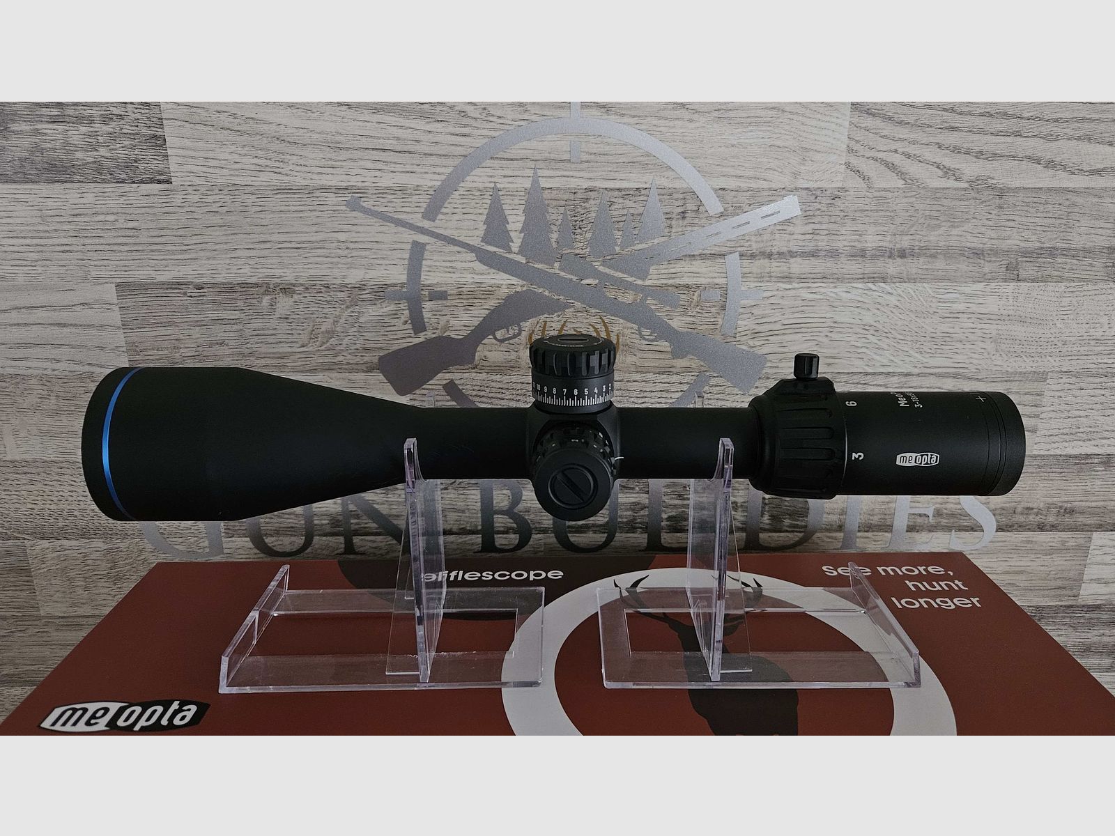 Telescopio Meopta MeoPro R6 3-18x56 RD SFP Reticolo 4C con punto luminoso - Nuovo dal commercio specializzato -