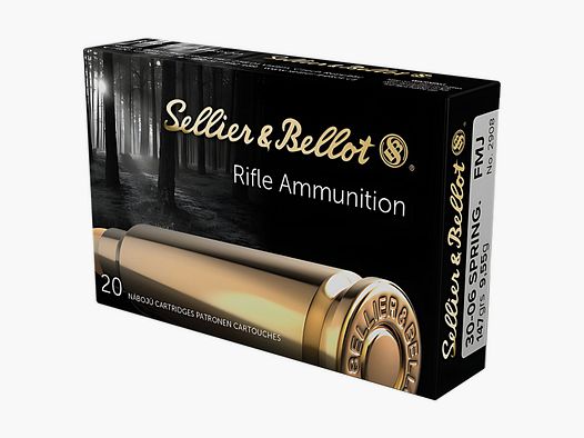 .30-06 Springfield Sellier & Bellot FMJ 147gr/9,55g (V331682)
