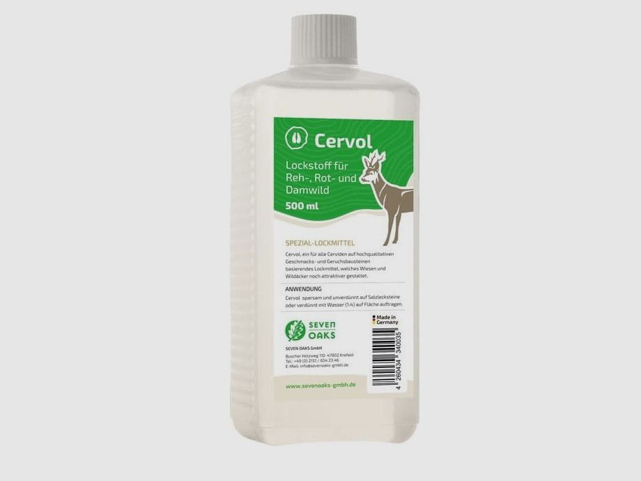Seven Oaks Cervol 500 ml Lockstoff für Reh-, Rot- und Damwild