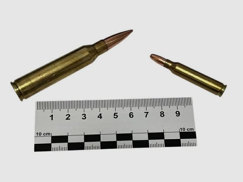 Dummy cartridge .338 Lapua Magnum