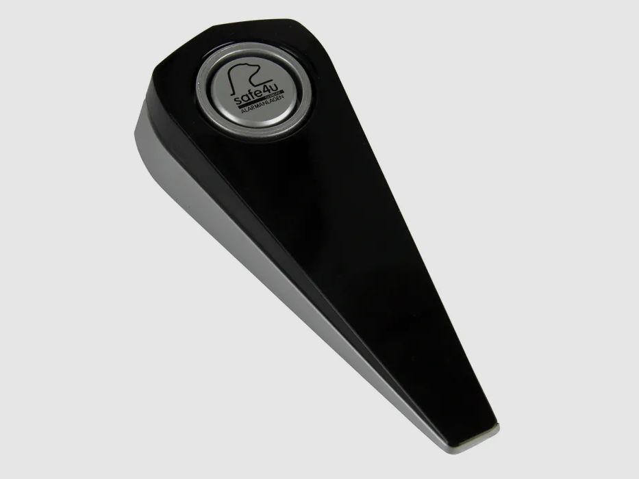 Alarm-Türstopper Travel mit 100 db - Schwarz / Silber