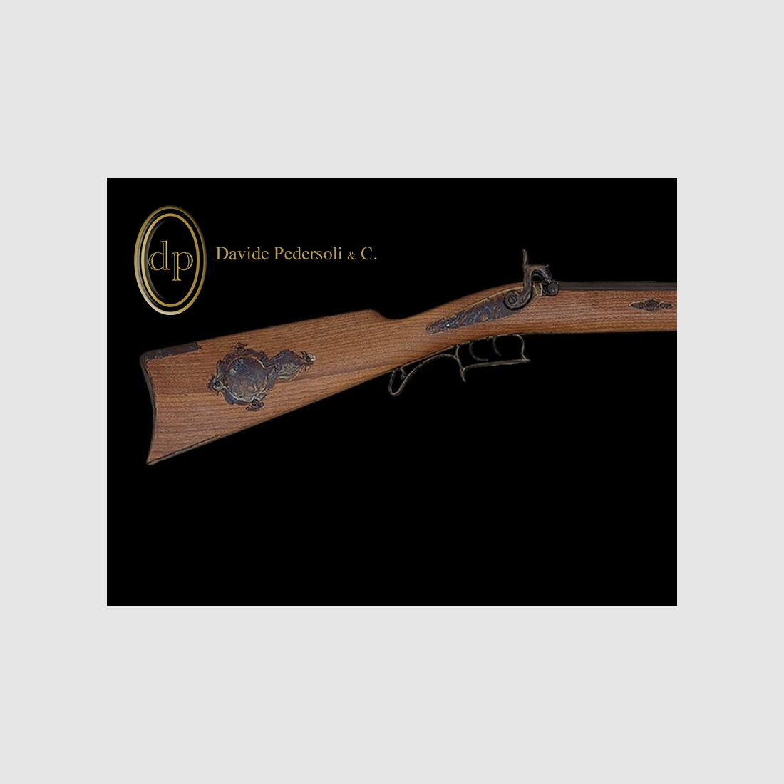 PEDERSOLI Vorderlader-Gewehr TRYON TARGET STANDARD, 1845, Kaliber .54 (P18)