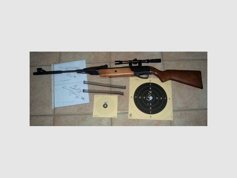Baikal MP 512 - Luftgewehr mit Zielfernrohr Norconia 3 - 7 x 20 - Kaliber 4,5 mm (.177)