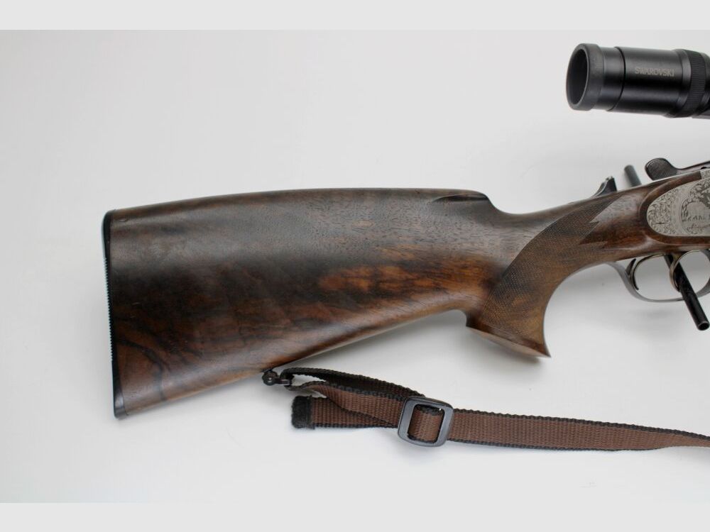 Bockdrilling Heym 35 de luxe avec Swarovski Habicht 2,5-10x56 LP et munitions 20/76;9,3x74R;5,6x52R