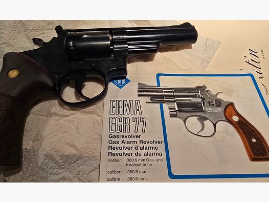 ERMA EGR 77 Gasrevolver 380/9mm