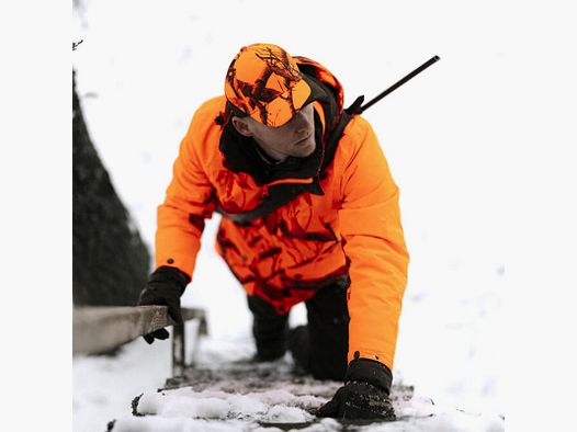 Eagle Winter Hunting Jacket Realtree Edge® Safety Orange - CE Certified & PPE CAT II