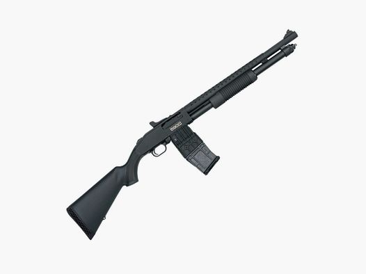 Mossberg	 590M Mag-Fed 18.5" Black Ghostring