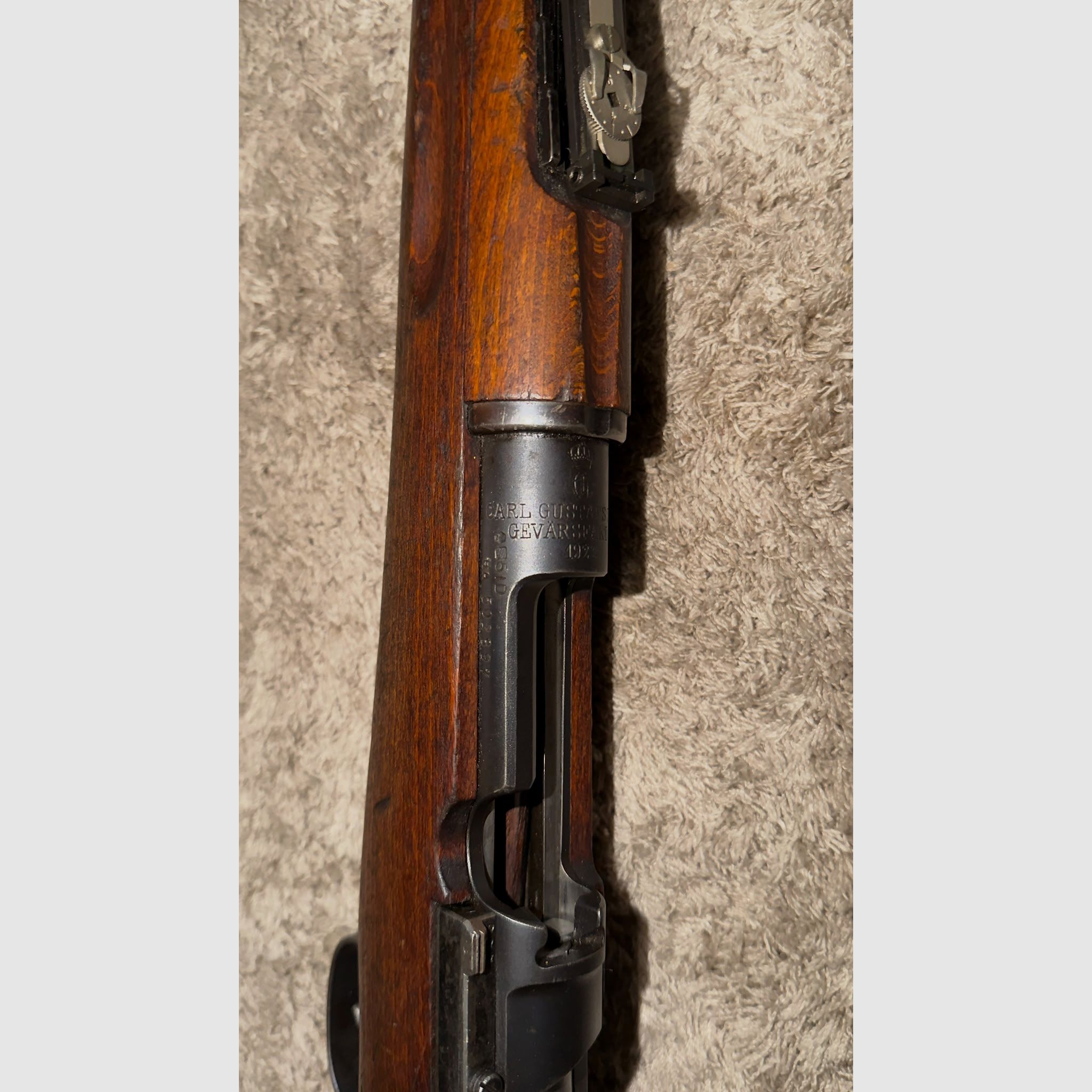 Carl Gustaf's Swedish Mauser m/96, year of manufacture 1922, image 5 of 7
