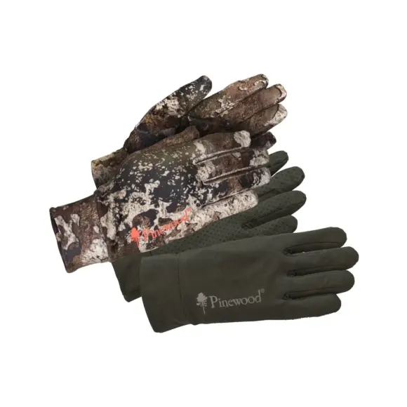 Set of 2 Pinewood Furudal Strata Green Under Gloves