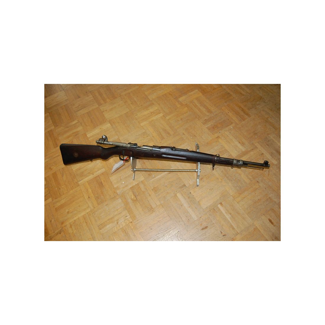 Rep. Büchse Brasilien Mauser M1908/43 Kal 7x57 Hersteller CZ Brno blanker Lauf +CIP