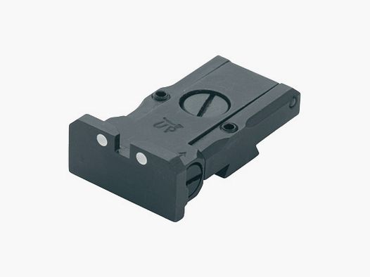 Hausse réglable LPA TRT à points blancs pour CZ 75 Tactical Sport, Tactical Sport 2, TS/TS2 Orange, Target Shadow 2
