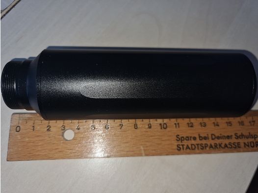 Schalldämpfer für Luftgewehr 9mm AEA MK1 oder MK2