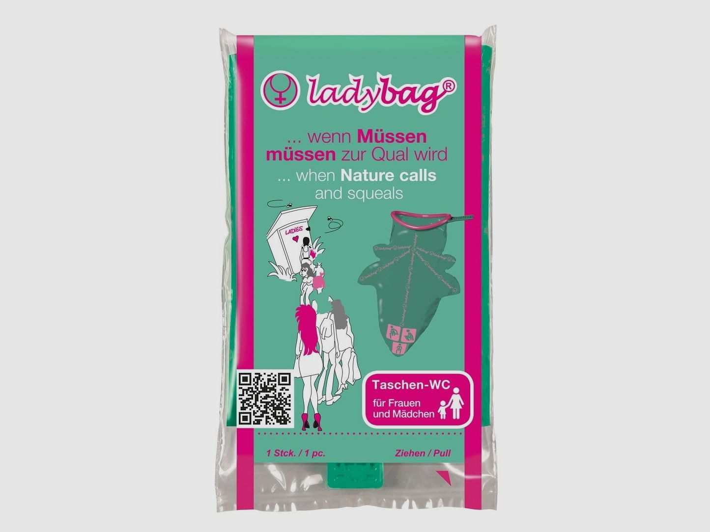 KETS Ladybag Taschen-WC für Frauen