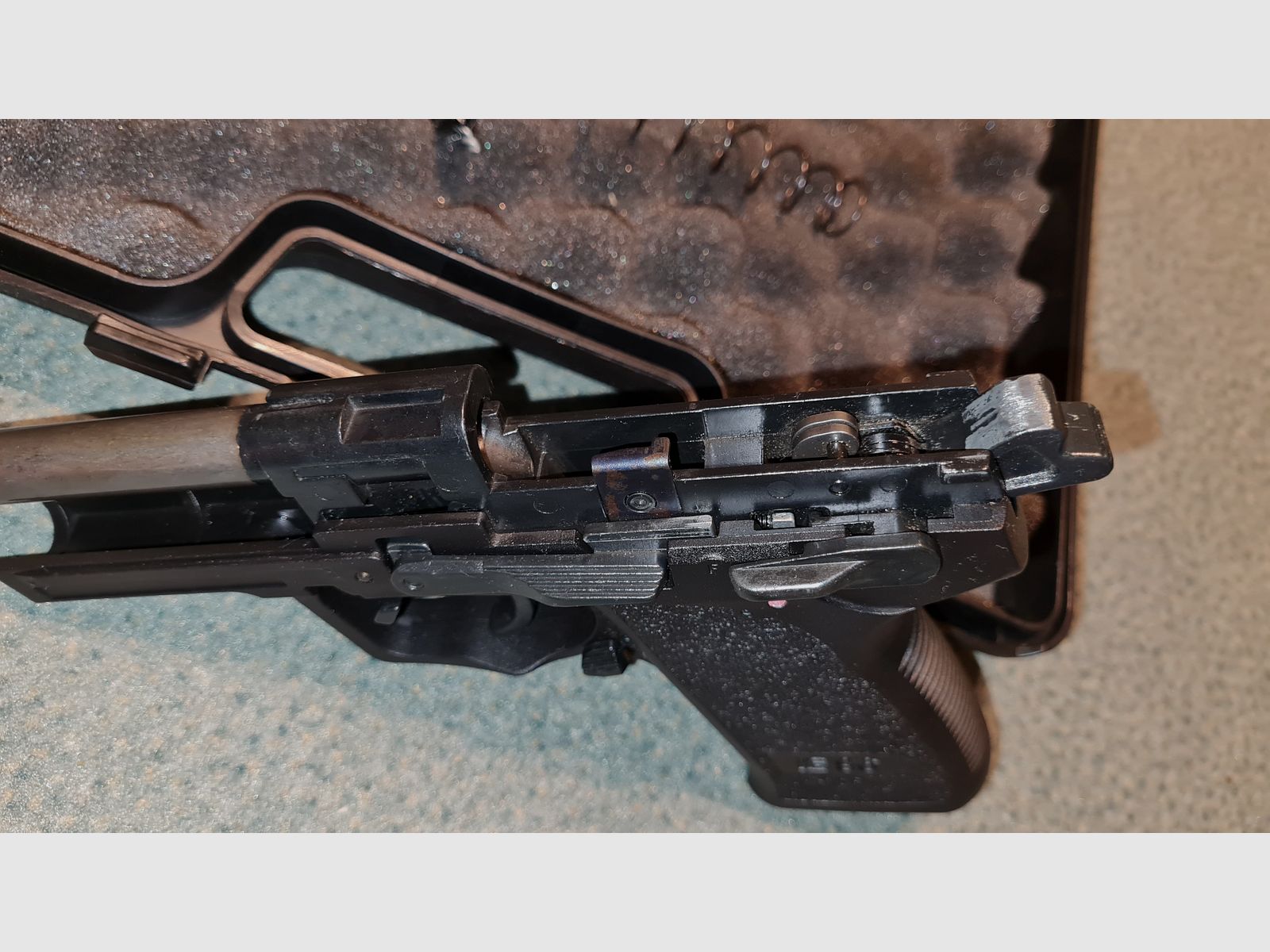 Röhm RG 96 Schreckschuss Pistole vernickelt