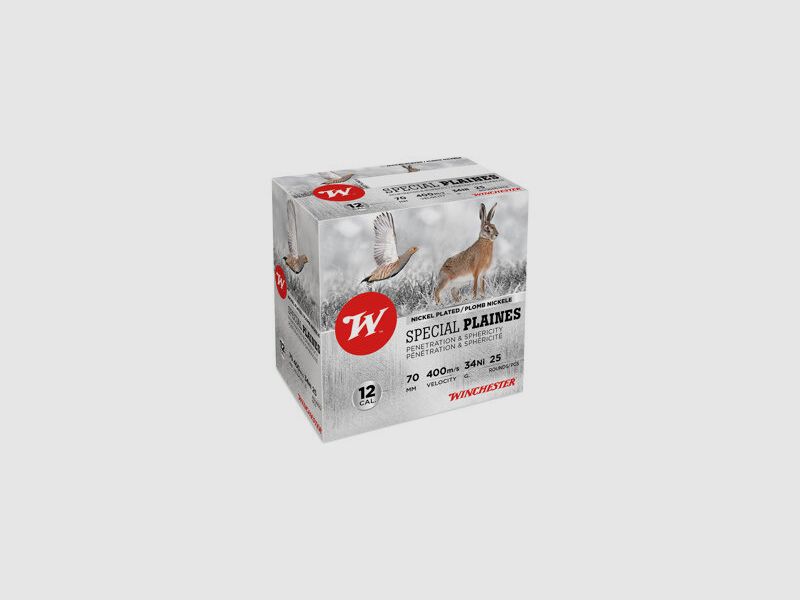 Patronen 12/70 Special Plaines 34G PB5 Ni X25