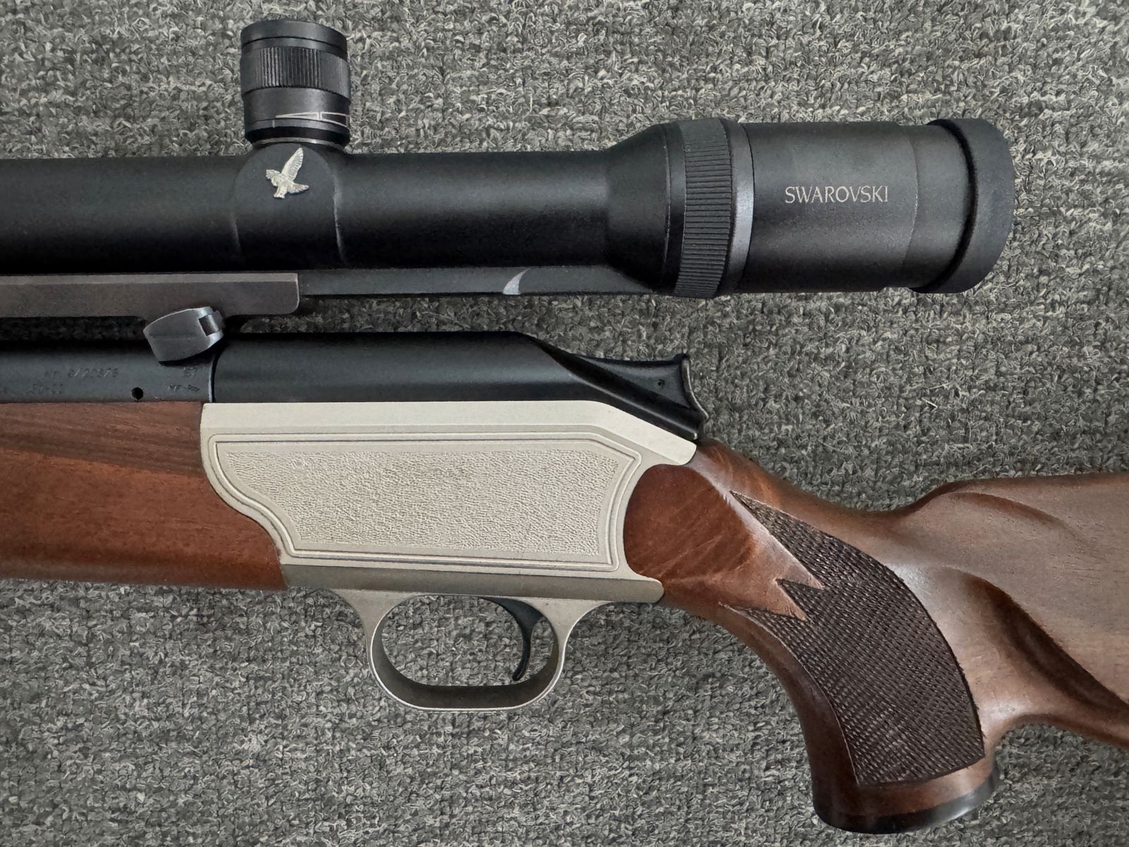 Blaser R93 .30-06 & 9,3x62 mit Swarovski 2,5-10x56 LP und Sattelmontage, Bild 5 von 10