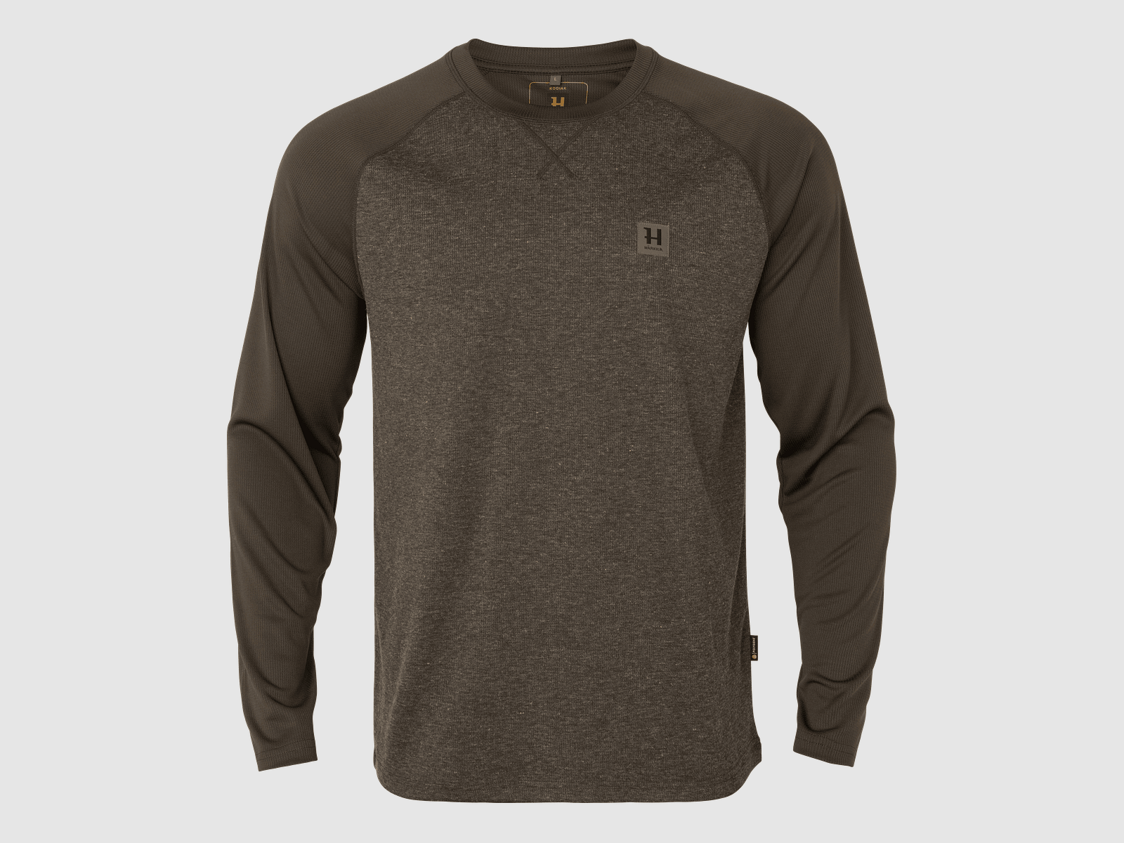 Härkila Kodiak CleverWool L/S T-shirt Homme Vert Chasse Foncé XL