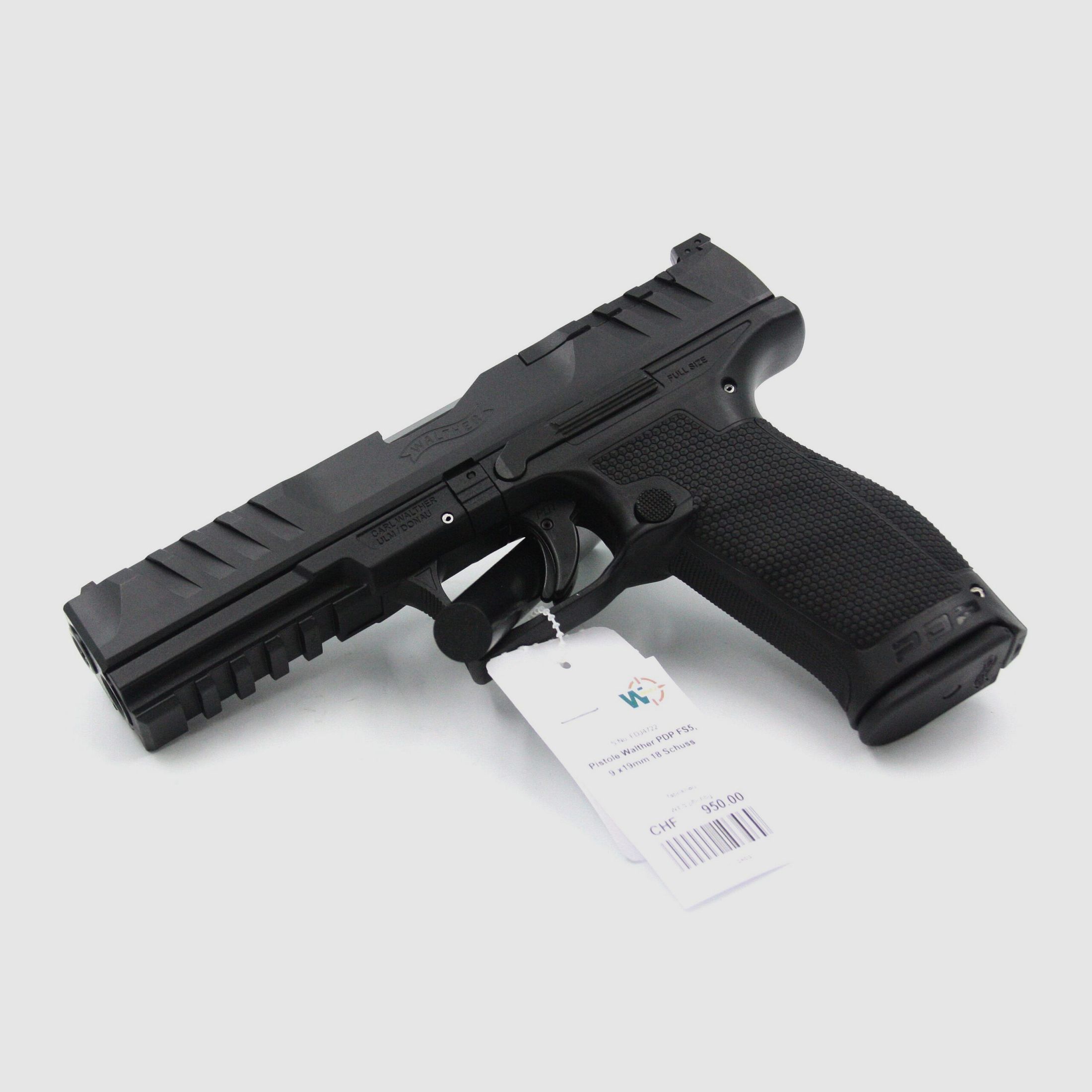 Walther PDP FS 5", 9×19, 18 schoten, Optic Ready, afbeelding 1 van 2