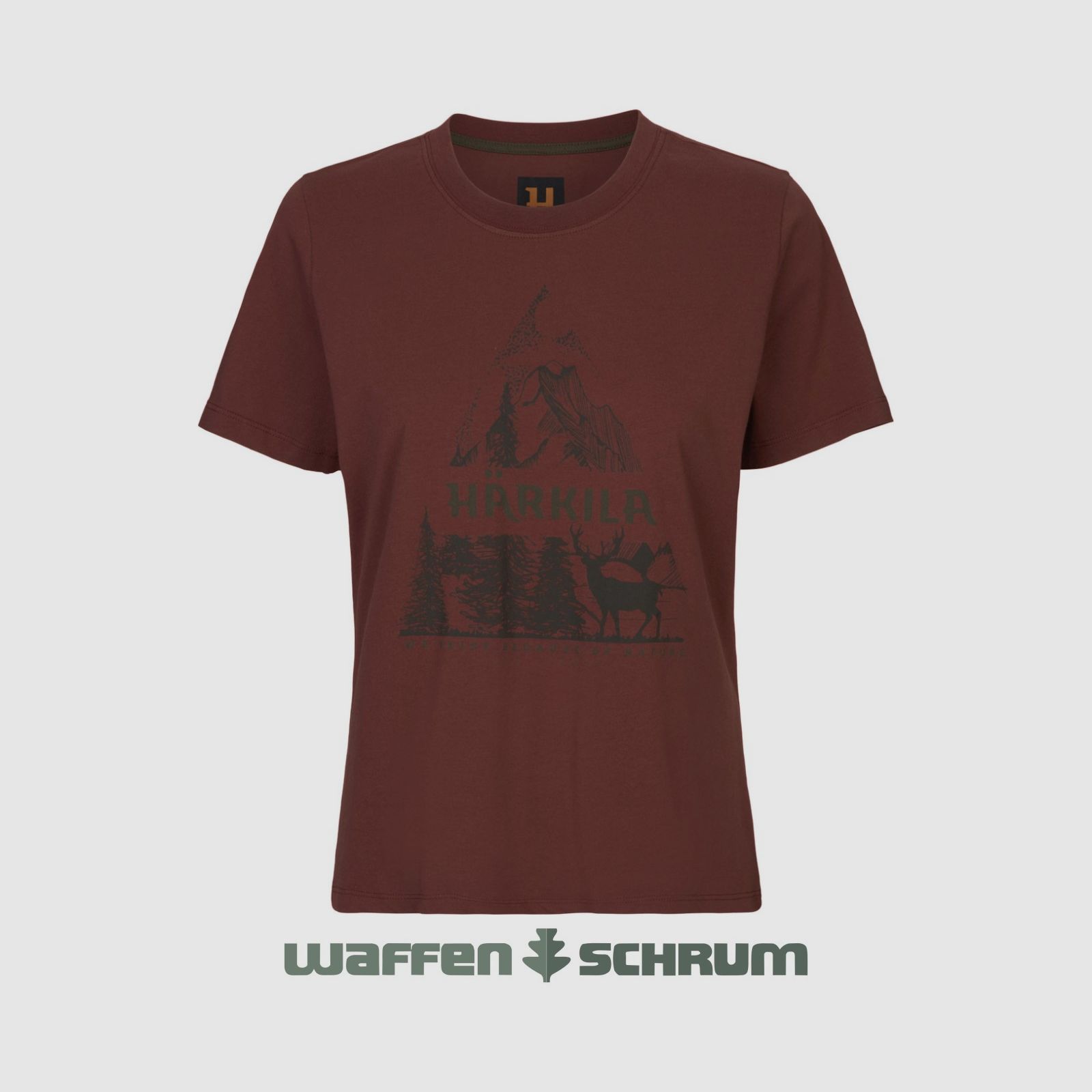 Härkila T-Shirt Natur Hot Chocolate