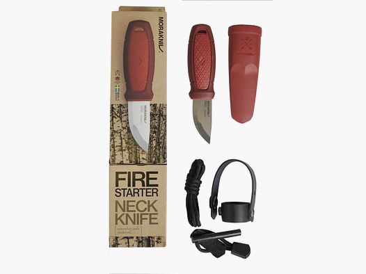 Morakniv Messer Eldris mit Halsband und Feuerstein
