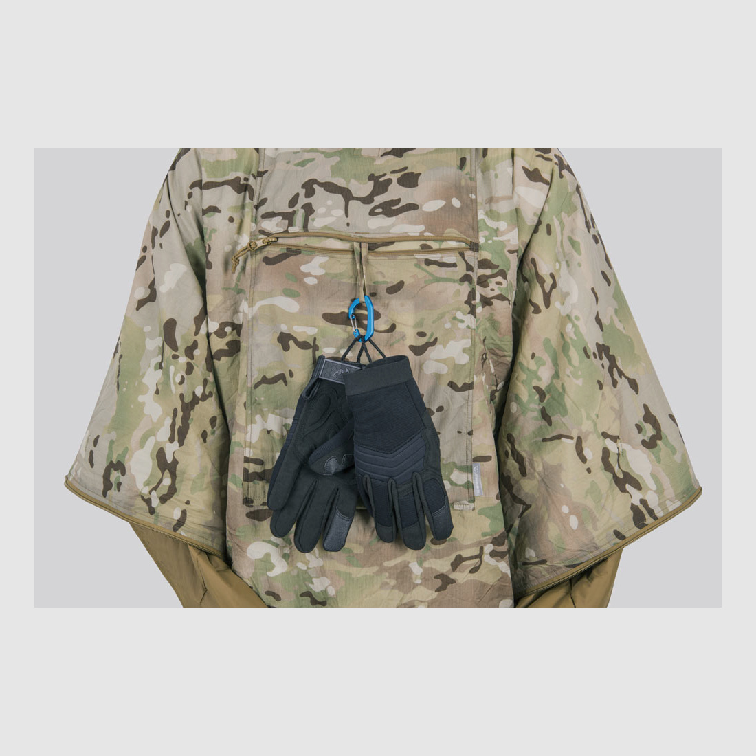 HELIKON-TEX SWAGMAN ROLL PONCHO CLIMASHIELD APEX AQUA BLUE