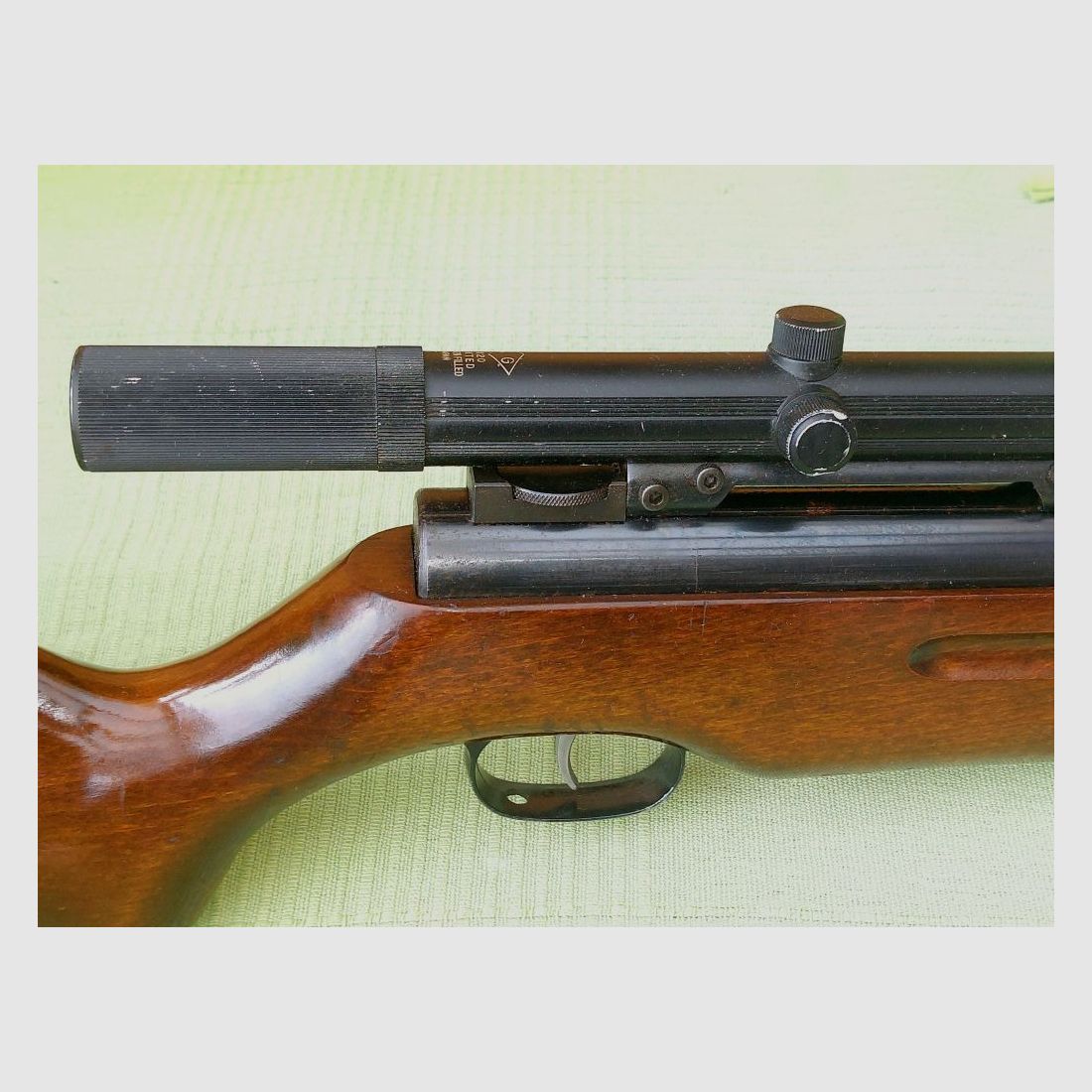 Luftdruckgewehr Weihrauch HW35 mit Zielfernrohr