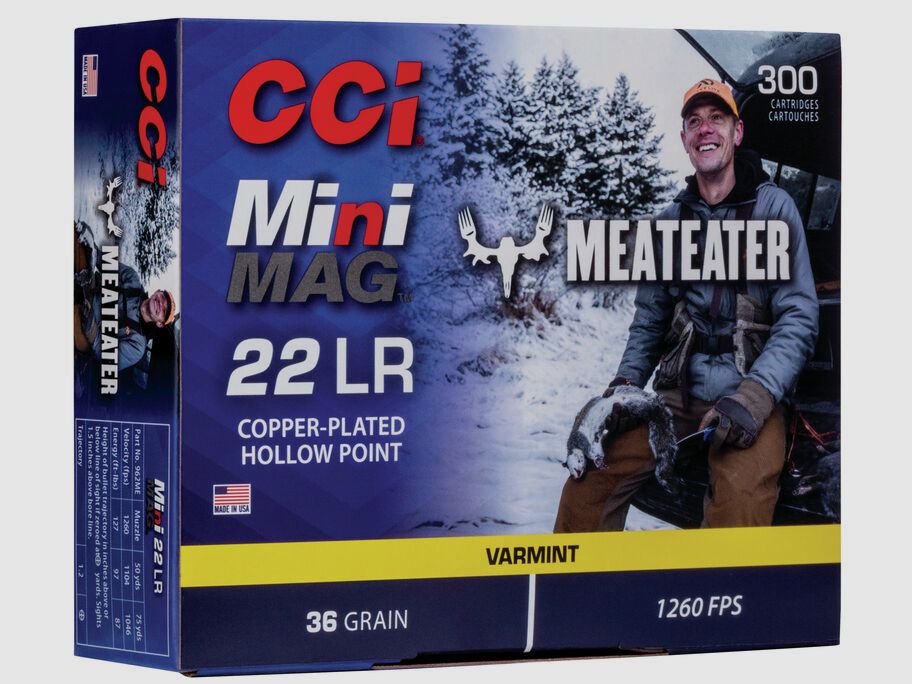 CCI Mini-Mag .22 LR 36GR CPHP 300 Patronen