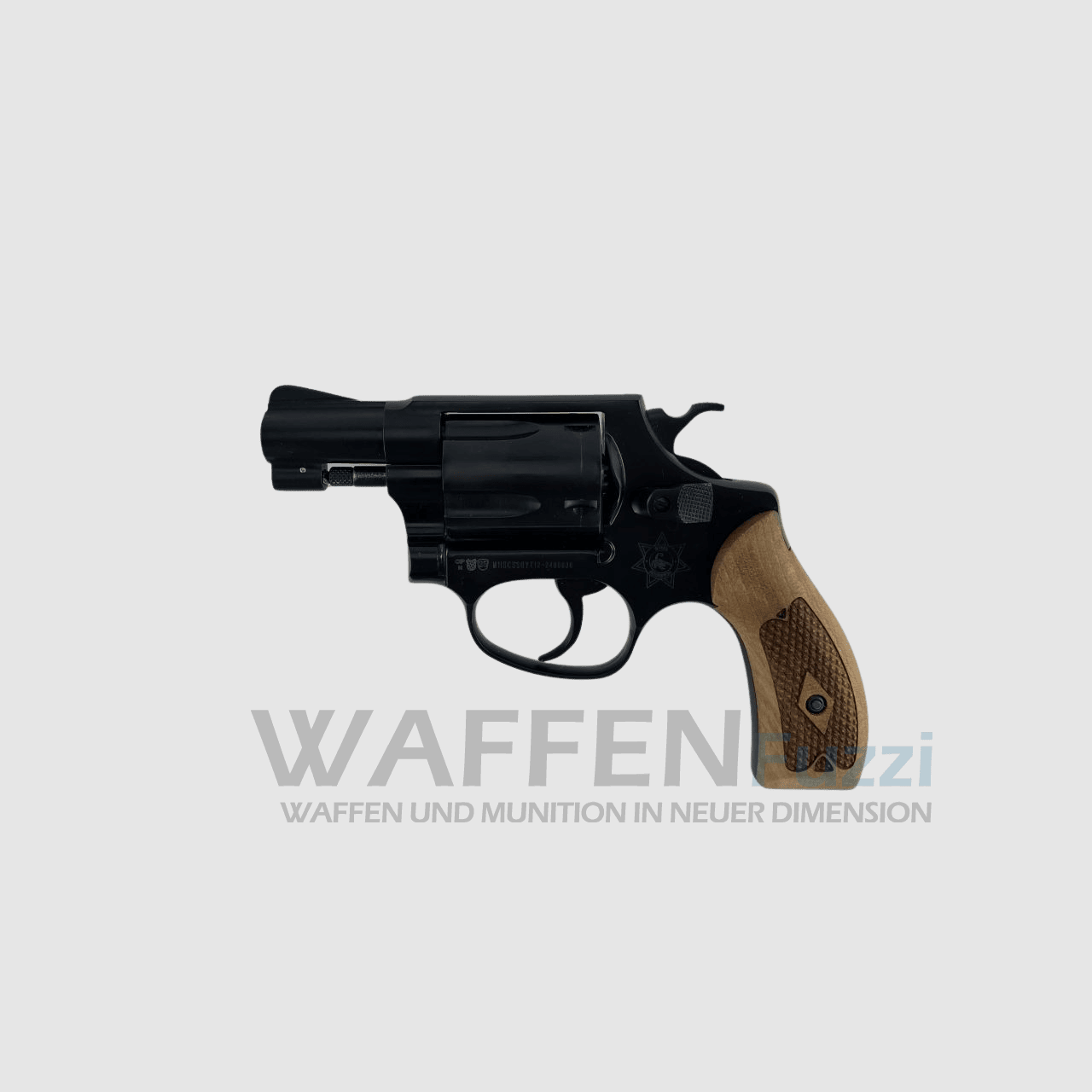 Steel Scorpion Hoogglans Geblauwde Kaliber 9mm R.K