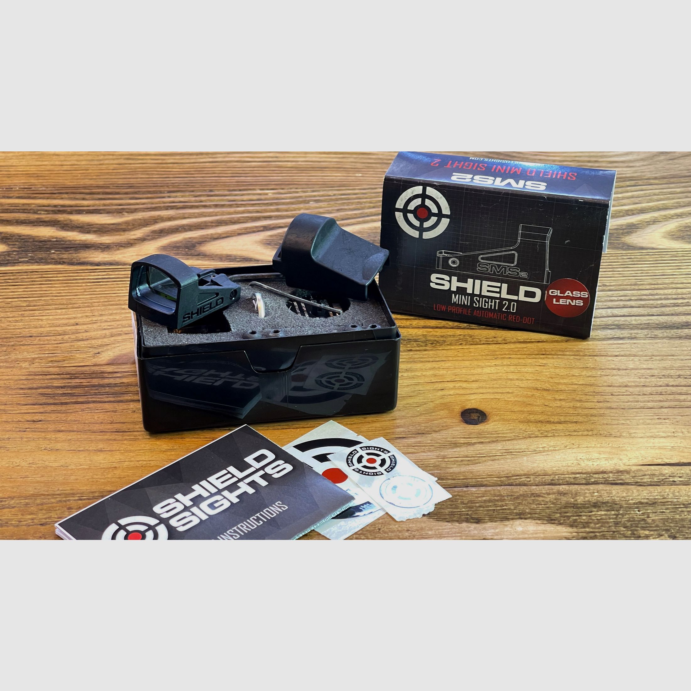 Shield Sights SMS Reflex Compact Mini Sight 2.0 -  4MOA Red Dot "Sonderpreis"