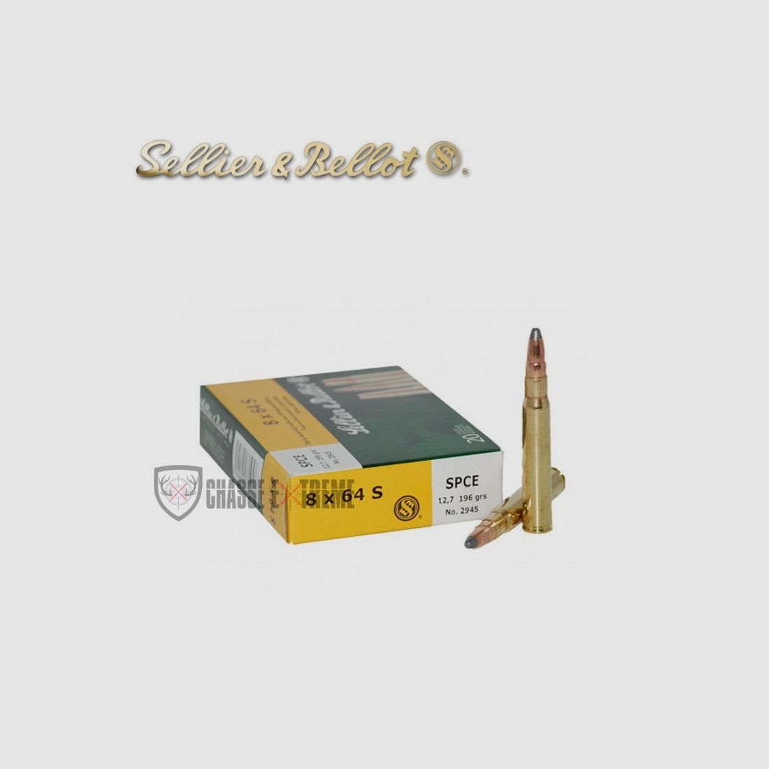20 nabojów S&B kal 8×64 S 195gr SPCE