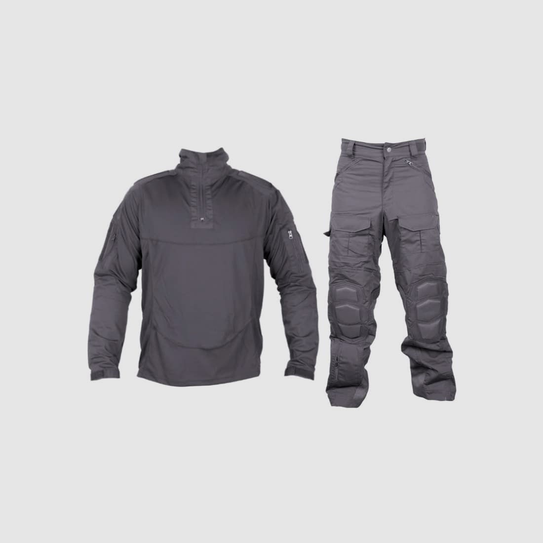 DELTA SIX Spec-Ops Paintball Tactical Bundle 2.0 (Tubo+Maglia) Grigio
