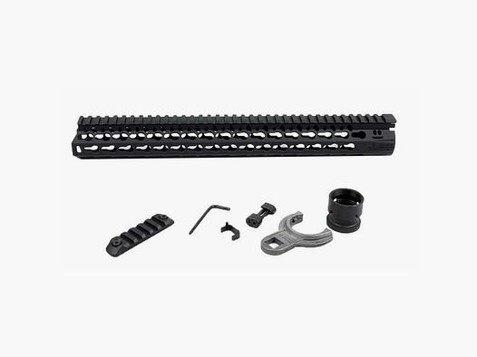BRAVO COMPANY AR-15 BCMGUNFIGHTER™ FREE FLOAT HANDGUARDS BRAVO COMPANY KMR ALPHA KEYMOD HANDGUARD 17″ BLACK
