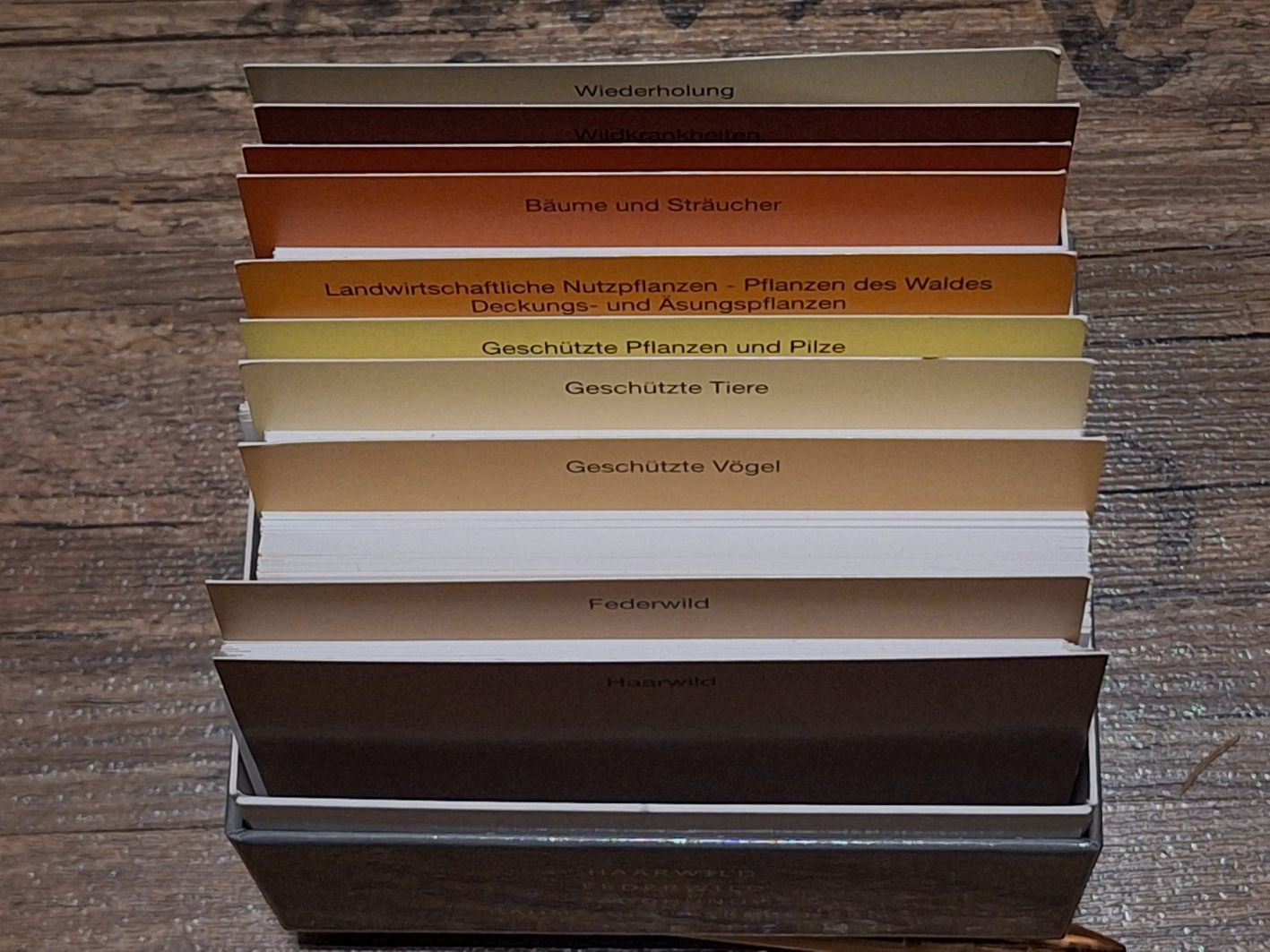 Heintges Lernkarten für die Jägerprüfung 15. Auflage von 2023