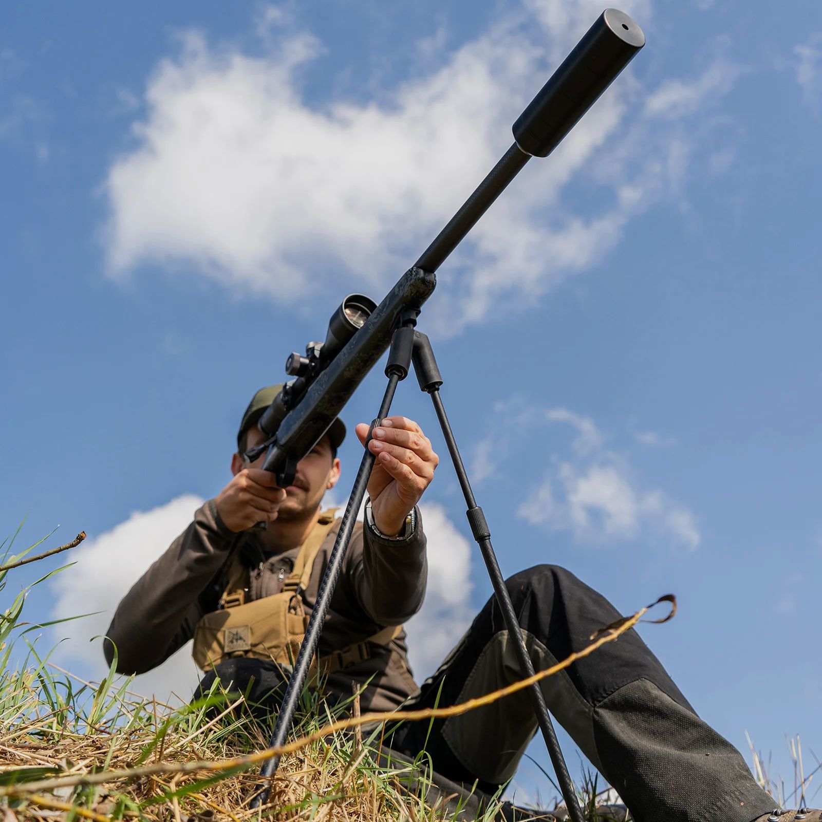 Spartan SpringBok Zweibein mit Classic Rifle Adapter – MagnaSwitch™