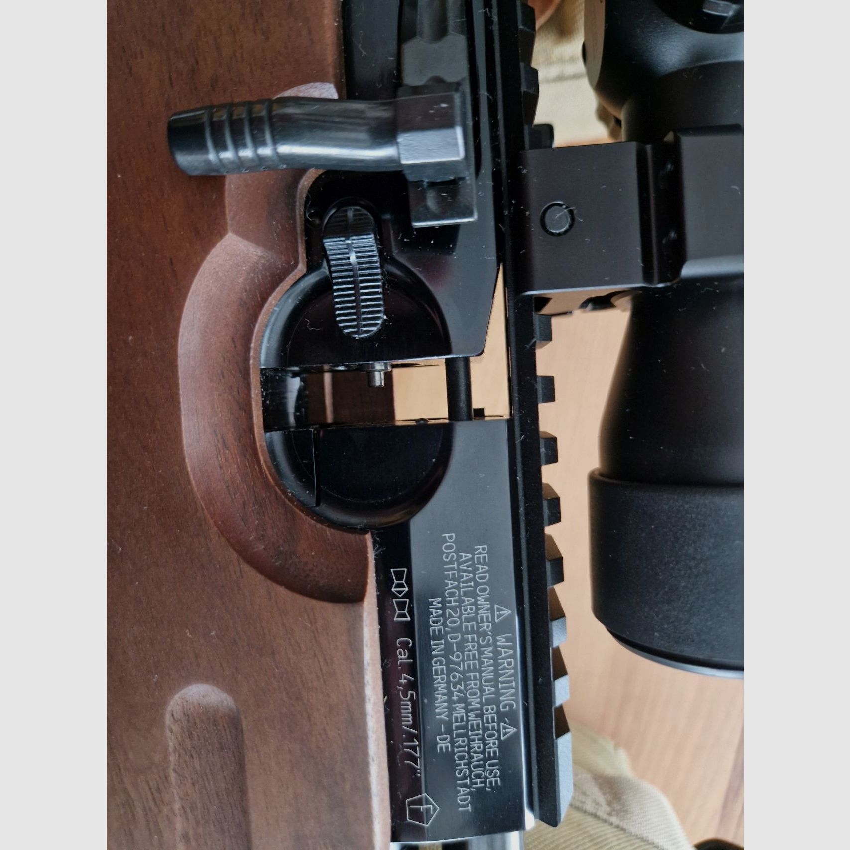 Luftgewehr Weihrauch T100 Quickfill