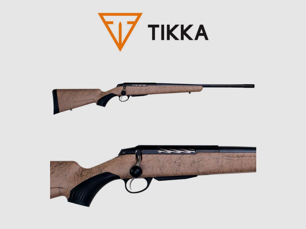 Tikka T3x LITE ROUGHTECH, all the advantages and performance of the T3x Lite model combined with a Roughtech stock.