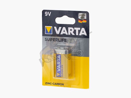9V Block Superlife - VARTA