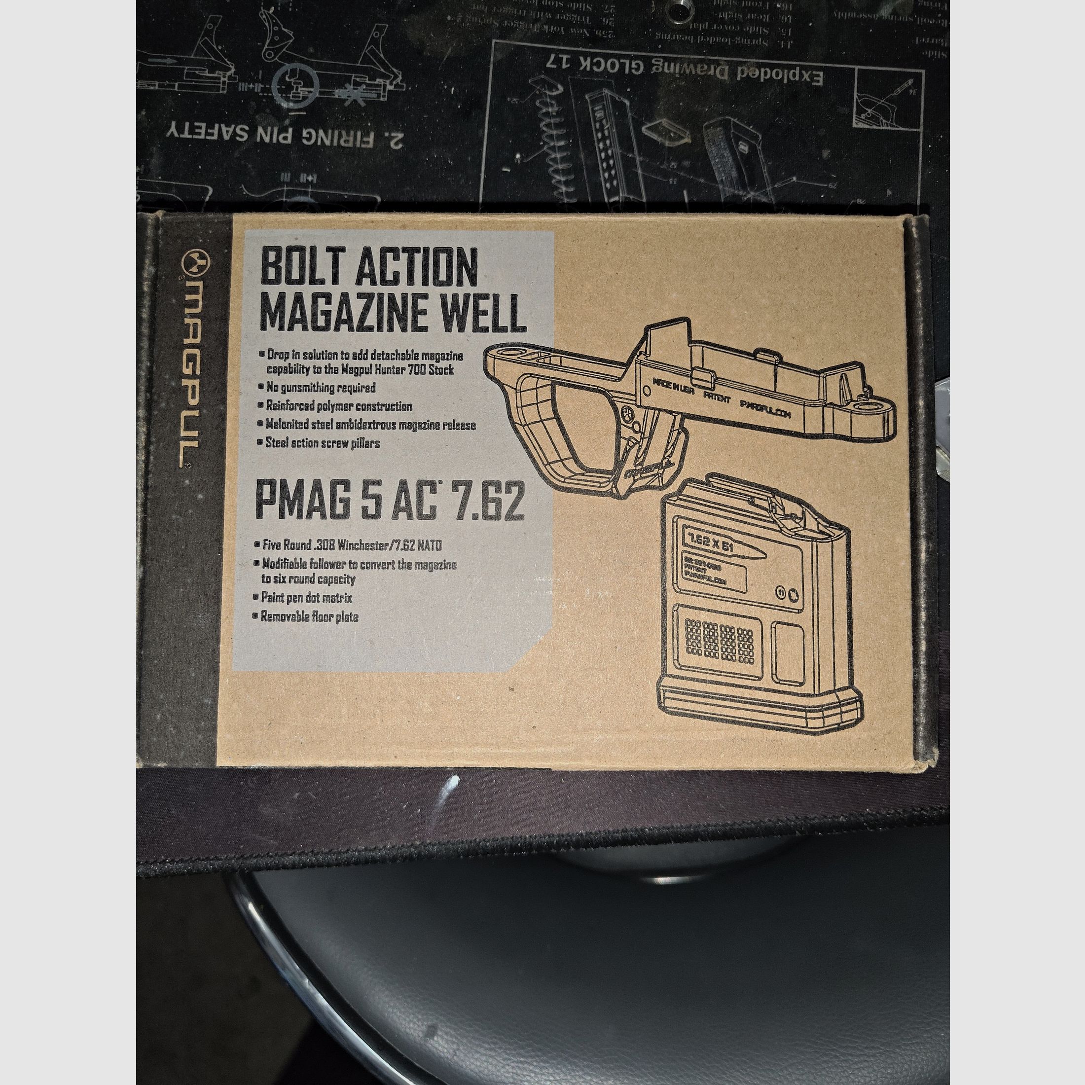 Magpul Bolt Action Magazin Well