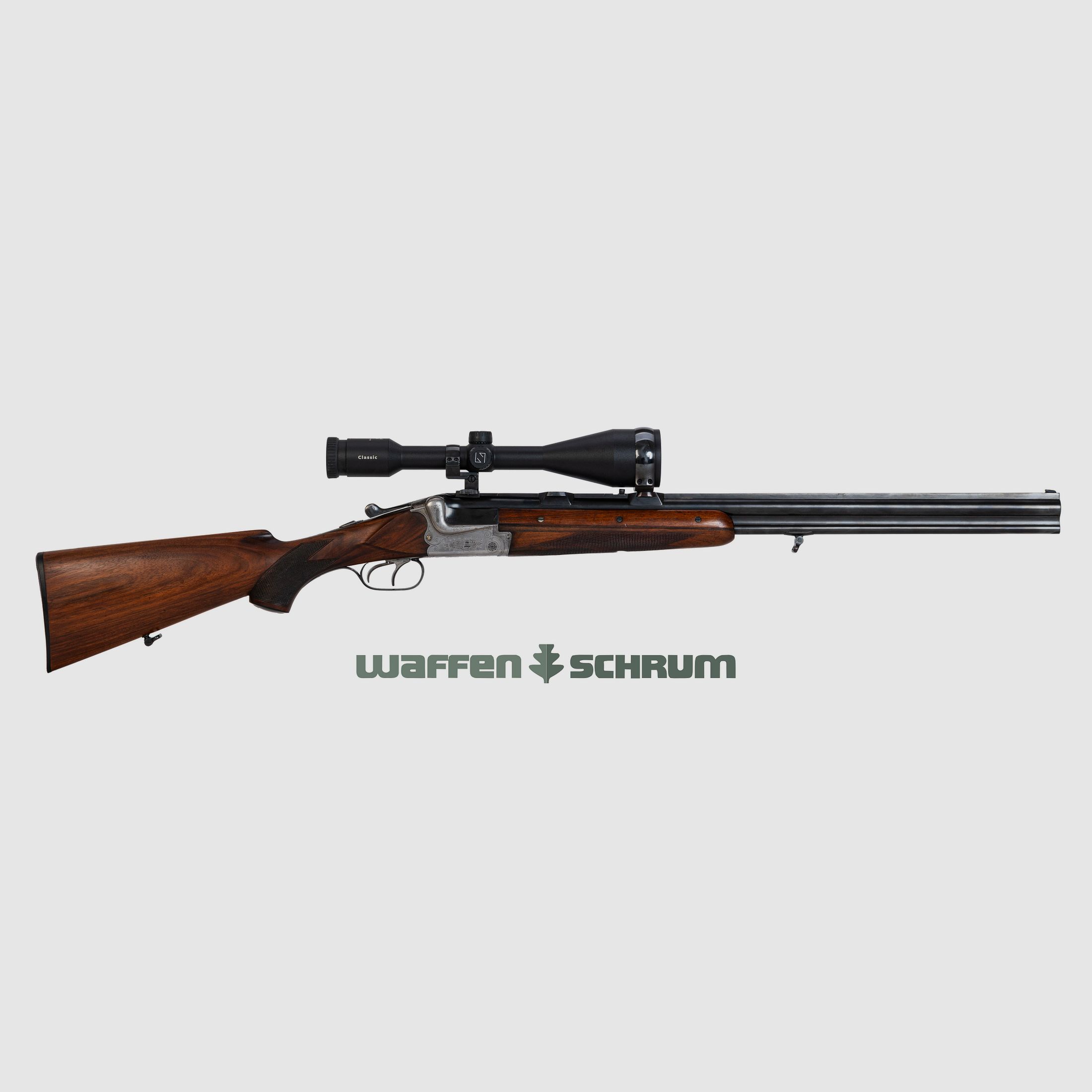 Fortuna Suhl Mod. 210  , ZF Swarovski Habicht 3-12x56 Abs. 4 LP, SEM, 12/70-7x57R