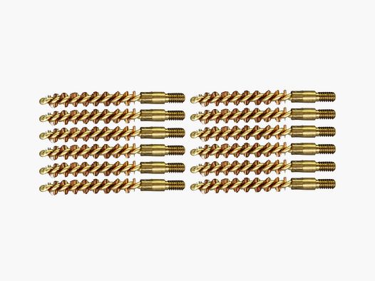 12 cepillos de limpieza de bronce .22lr/5,6mm-RF pistolas