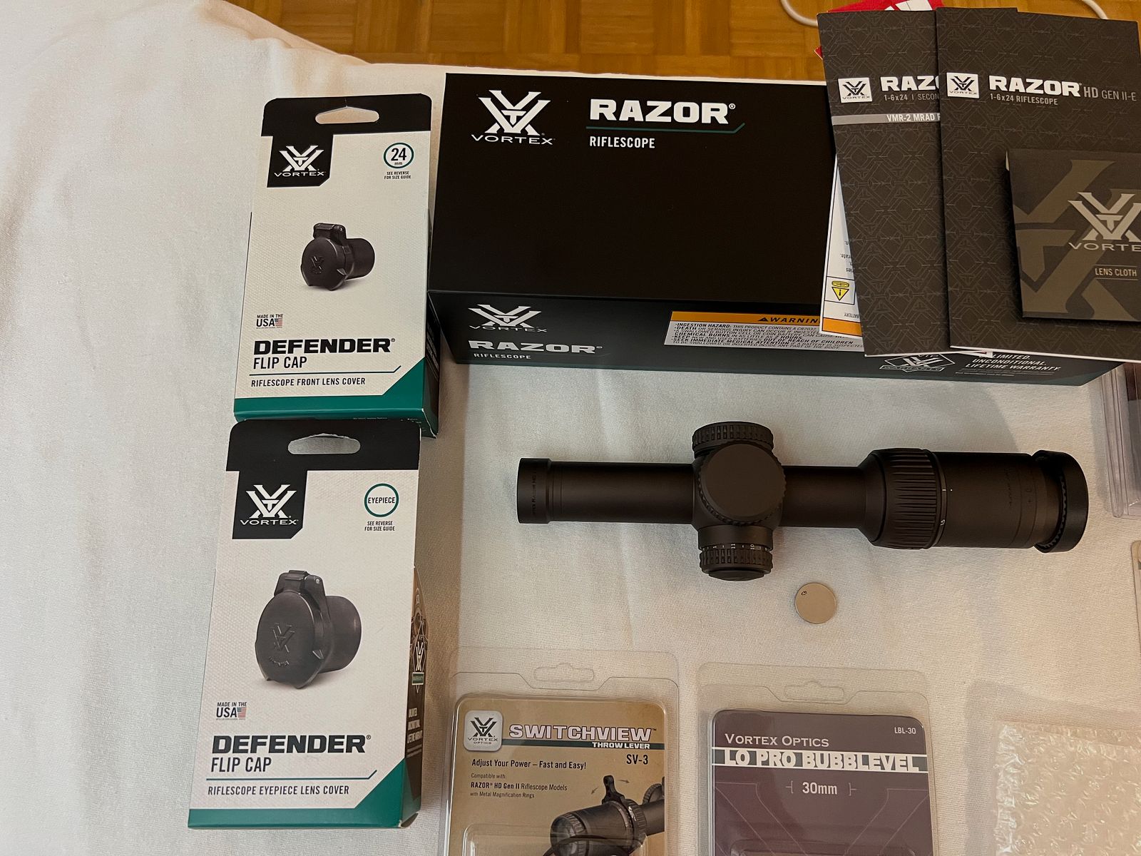 Vortex Razor HD Gen-2 E 1-6x24 VMR-2 MRAD Nuevo NP 1.900€