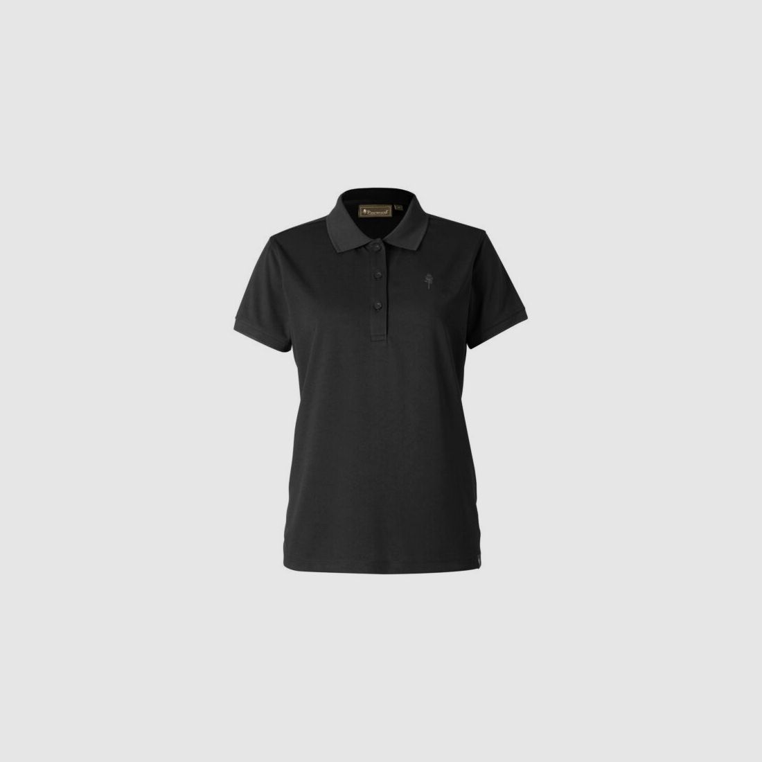 Polo Pinewood Ramsey Coolmax Damen Schwarz, Bild 1 von 6