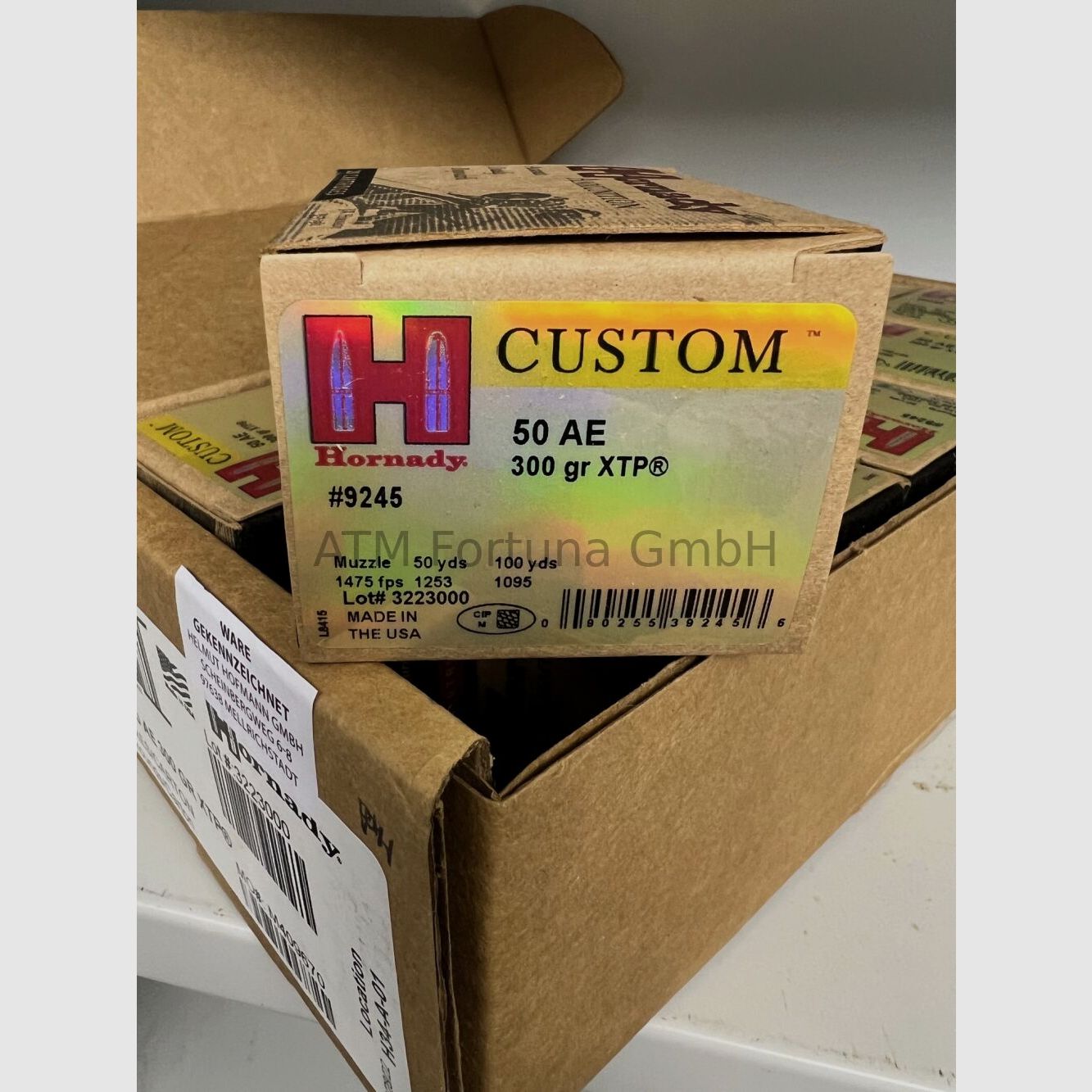 Hornady	 50AE 300 gr XTP