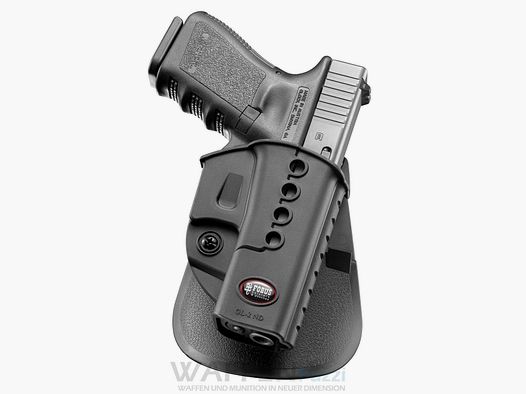 Fobus Paddle Holster Evolution für Glock Kompakt und Standard Pistolen