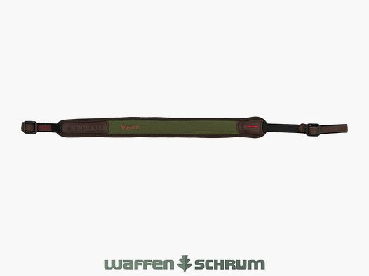 Niggeloh Gewehrriemen Automatic Light Neopren - Leder - Oliv/Grün