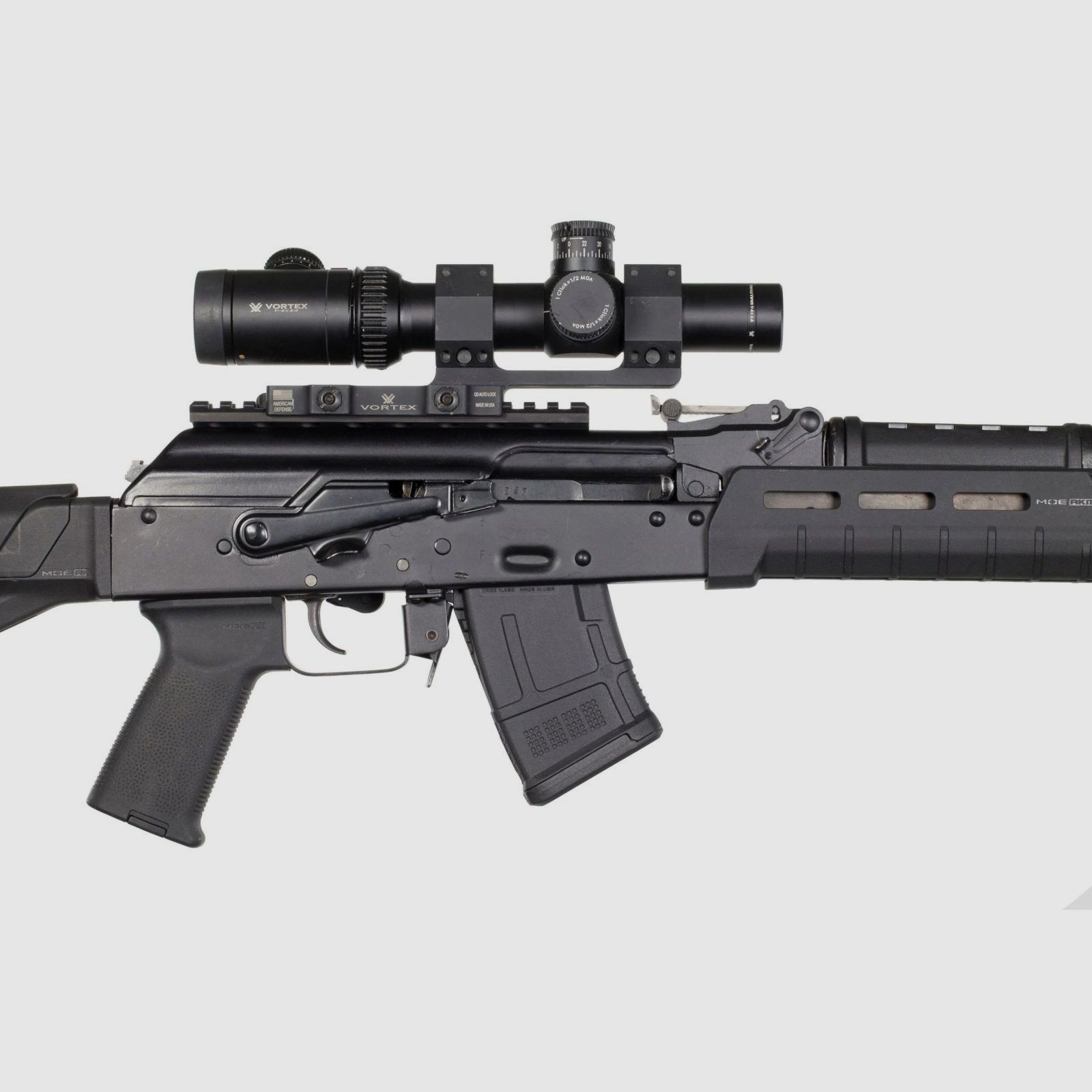 Magpul Magazin PMAG® 10 Schuss AK/AKM MOE 7,62x39 Black