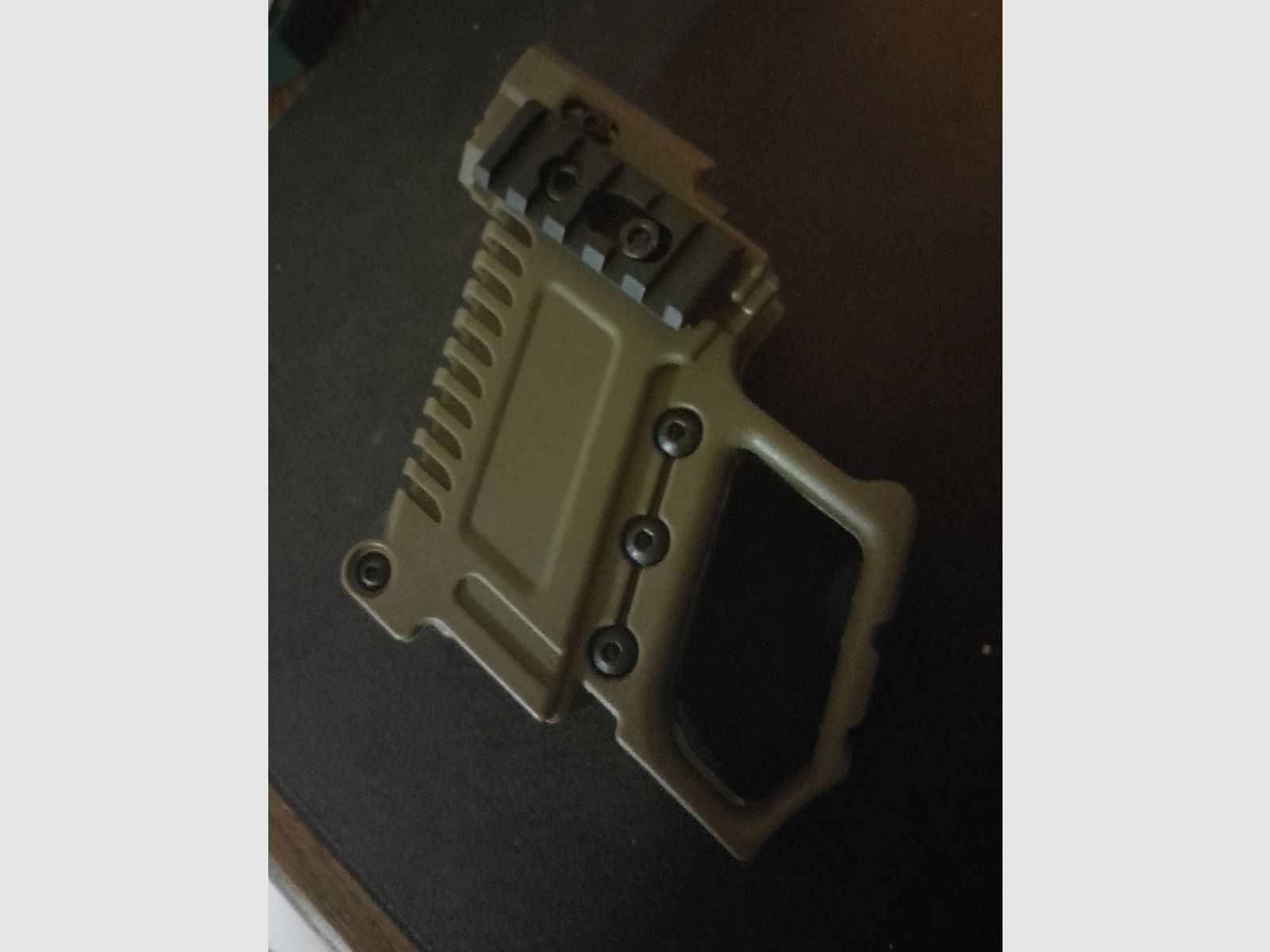 Glock 17 18 19 kit de conversión adaptador de empuñadura montaje Picatinny carabina nueva verde oliva